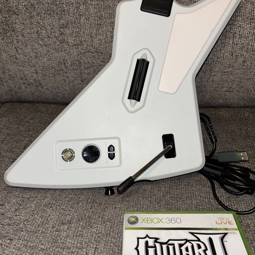 Guitar Hero Xbox 360 X-Plorer Wired Controller Red Octane Wired 95055 W/ Game! - Picture 5 of 24