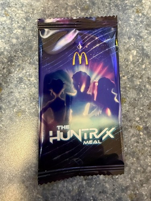 #ad 1X 2026 McDonald’s Kpop Demon Hunters Huntr X Meal Photocard Pack Free Shipping $4.99