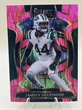 2025 Panini Select - Jamien Sherwood #77 - Pink Prizm - New York Jets