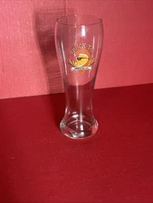 Shock Top Belgian White Beer Pilsner Glass Vintage Logo Bar