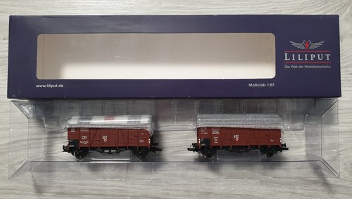 Liliput 230138 Behelfsmäßiger Verwundetentransportzug BVZ Set 2-tlg. DRG NEU OVP | Condition: Neu
