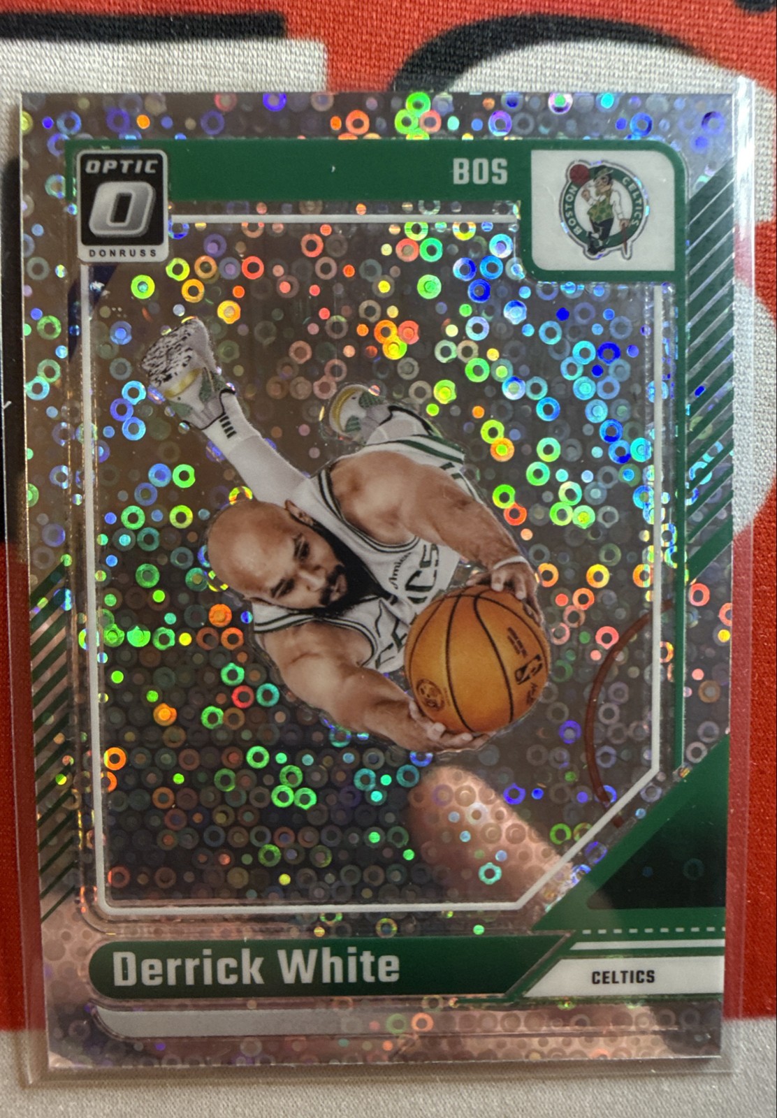 2024-25 Panini Donruss Optic - Derrick White #62 Fast Break Holo Prizm