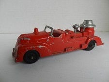 Rare Vintage 1940s Hubley Kiddie Toy Fire Engine Fire Pumper