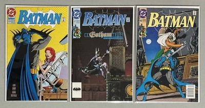  DCU Comic Keys Batman #476 477 482 (1992) NM-(9.0-9.4) 