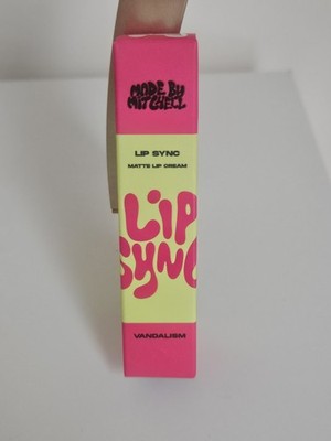 Made By Mitchell Lip Sync Matte Lippencreme in Vandalismus Brandneu im Karton