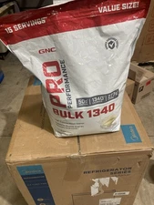 GNC Pro Performance Bulk 1340 - Vanilla Ice Cream, 15 Servings