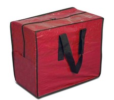 Christmas Ornaments Storage, Holiday Accessories Bag Tear-Proof Tarp 18 X 10 ...