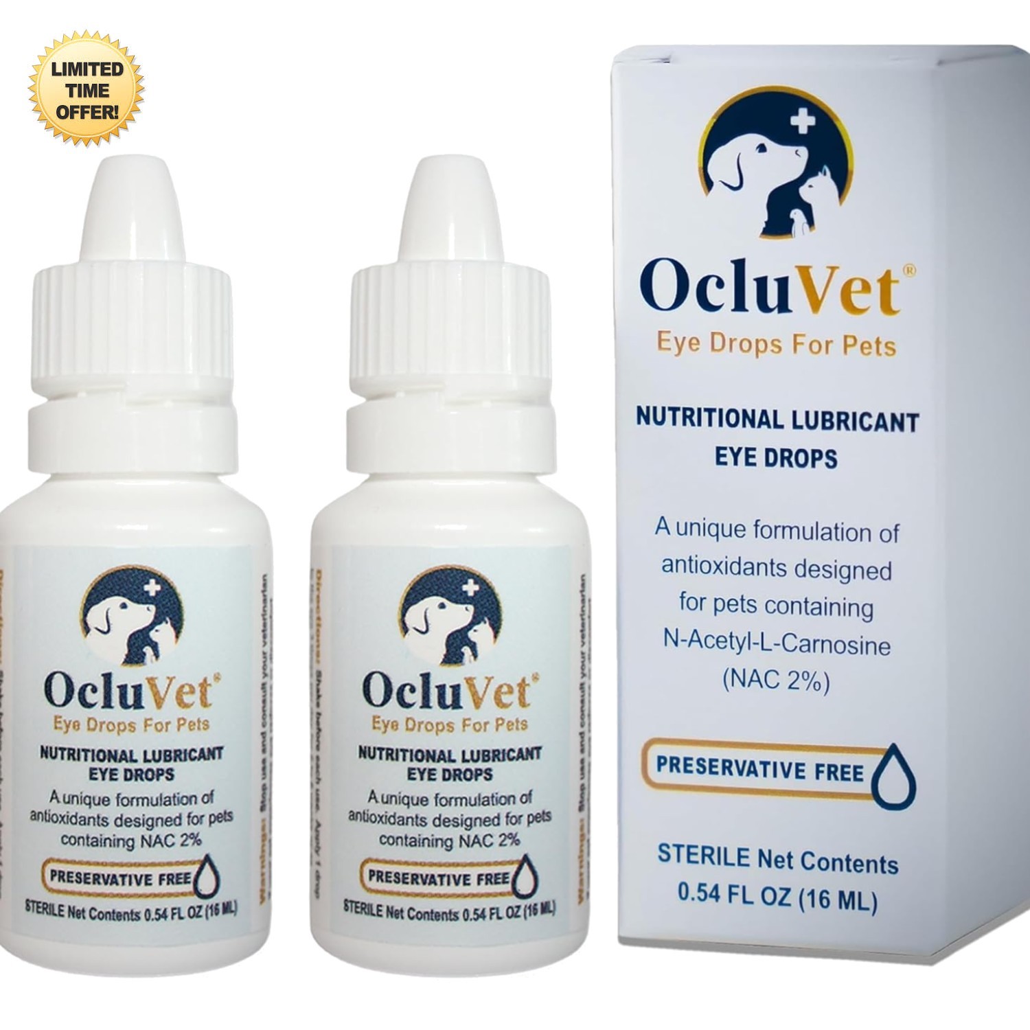 With N-acetyl-l-carnosine 16ml 2 Pack