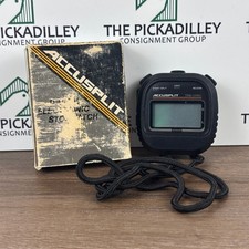 ACCUSPLIT 736 TURBO Electronic Stopwatch Stopwatch Speed Timer WORKS