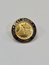 Best Group Public Buildings Service Award Pin General Services Administration