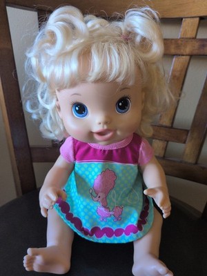Baby Alive 2011 Hasbro #36762 Blonde Hair Perfect Condition