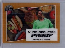 Briana Scurry Leaf Soccer 1/1 Pre Production Proof