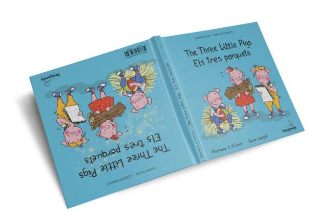 Els tres porquets  The Three Little Pigs  by Pedro Gallardo PAPERBACK (SPANISH)