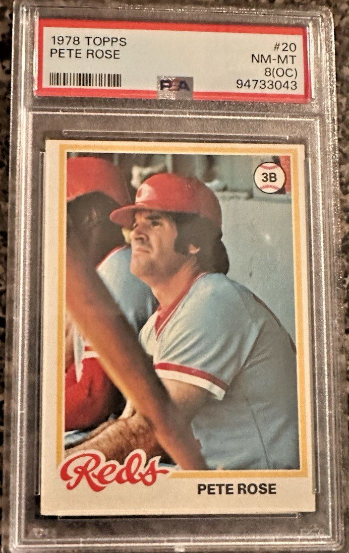 1978 Topps Baseball PETE ROSE #20 