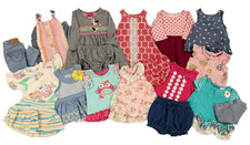 Baby Girl 12M Spring Summer Mixed Lot 18Pcs Dress Top Tank Jean Legging Shorts