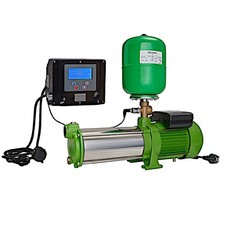 CHM GmbH® Gartenpumpe Edelstahl 1,5 Kw 6,5 Bar mit Inverter Drehzahl gesteuert