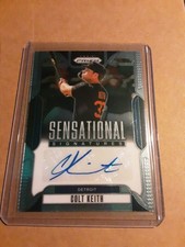 2025 Panini Prizm Baseball Sensational Signatures Colt Keith #SS-CK