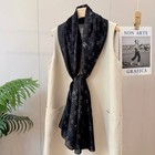 Chanel Classic Ice Silk Monogram Women's Decorative Square Scarf/Shawl 90*180cm — photo 8
