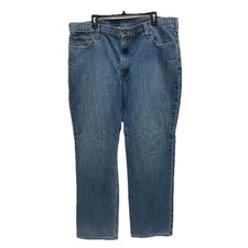 Carhartt jeans mens size 42 X 32 relaxed fit pants workwear outdoor