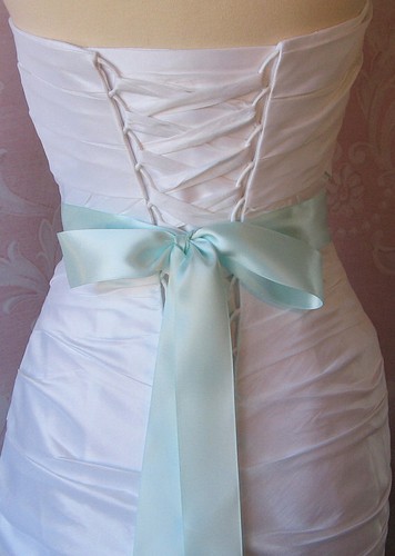 Bridal Wedding Belt Bridesmaid Dress Sash Crystal Rhinestone Pearl Waist Belt - Picture 19 of 25