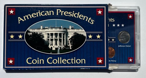 2 American Presidents Coin Collection Vintage Limited Edition in Original Case - Picture 2 of 6