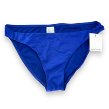 Gibson Latimer Bikini Bottoms  sz L, Blue NWT