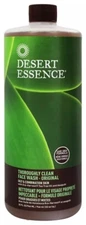 Desert Essence Thoroughly Clean Face Wash for Oily and Combination Skin - 32 oz