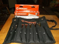 CRESCENT 7pc 12 Point Metric Combination Wrench Set CCWSRMM7 MM NEW