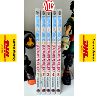 Turning the Tables on the Seatmate Killer! Manga Vol 1-5 English Comic -Fast DHL