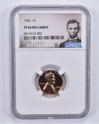 1962 Lincoln Memorial Cent PF66 RD Cameo NGC Special Label