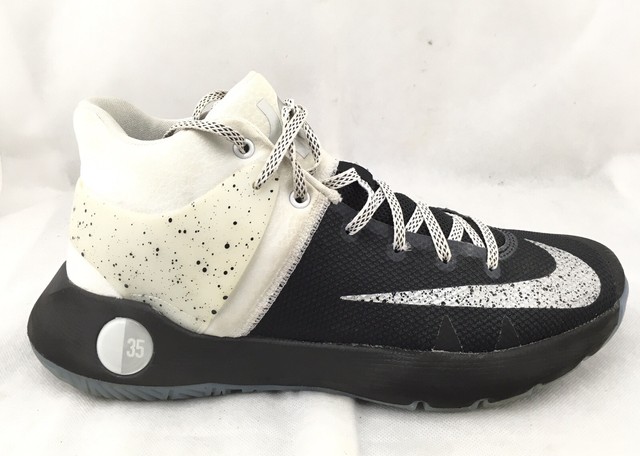 kevin durant black and white shoes