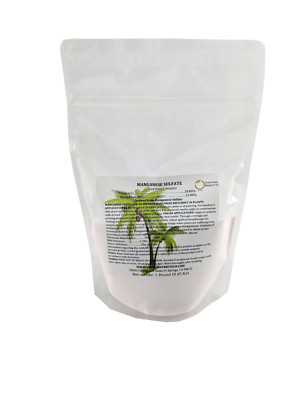 Manganese Sulfate Powder 31% Manganese 100% Water Soluble Feed Grade 1 Pound 