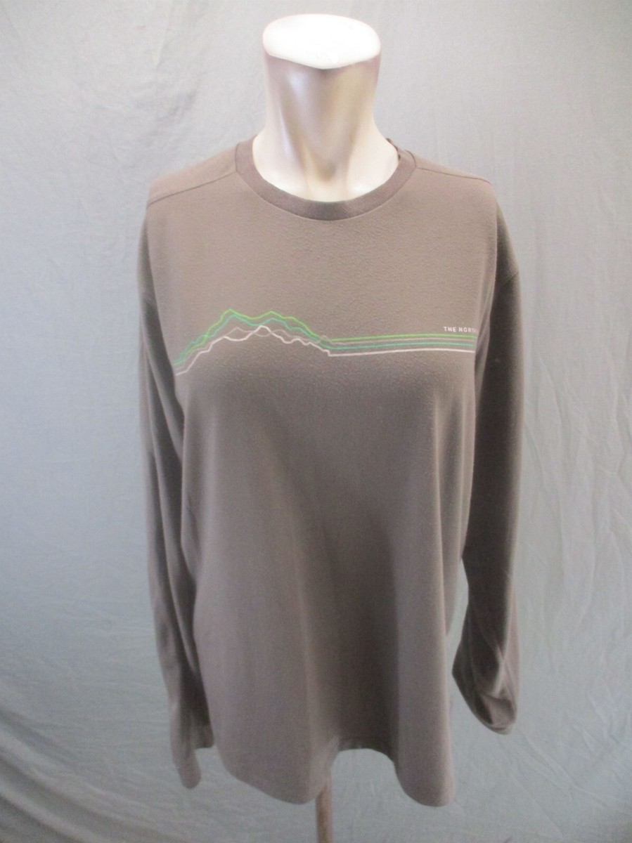 The North Face Size L Mens Stretch Crew Neck Long Sleeve Knit