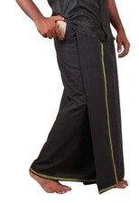 Men's Cotton Black Dhoti US