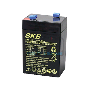 BATTERIA AL PIOMBO SKB SK6-4,5 6V 4,5AH