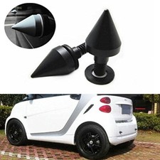 2 Black Front Or Rear Bumper Protector Spikes Guards Protectors For Smart Car 2 Black Front Or Rear Bumper Protector Spikes Guards Protectors For Smart Car