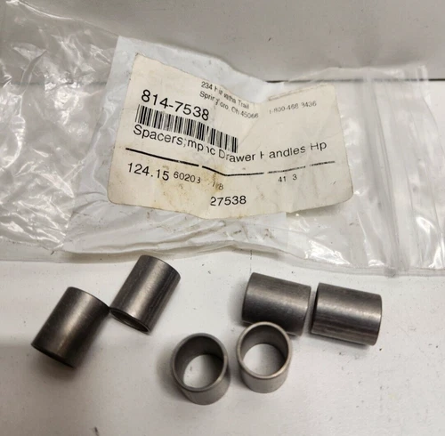 LOT OF 6 NEW OLD STOCK! HENNY PENNY DRAWER HANDLE SPACERS 27538