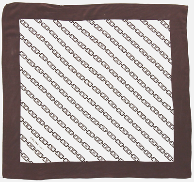 Foulard Carré Vintage En Soie 100% Italie - Motif Floral Multicolore, Léger Et Polyvalent