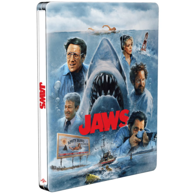 JAWS 50TH ANNIVERSARY 4K ULTRA HD & BLU RAY Steelbook Edition