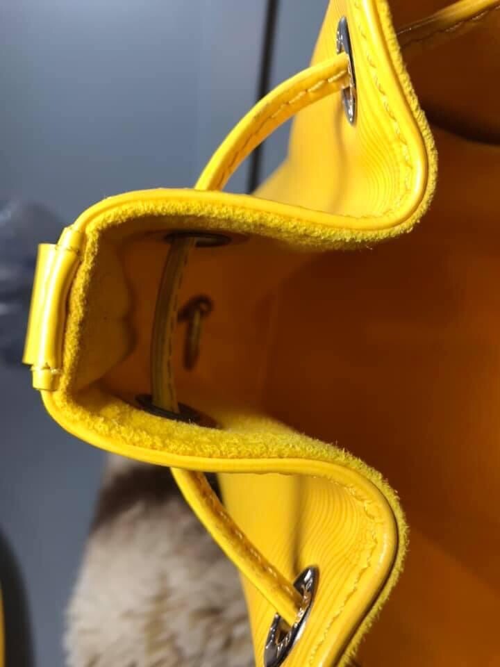 LOUIS VUITTON NOE BB DRAWSTRING SHOULDER BAG CITRON EPI