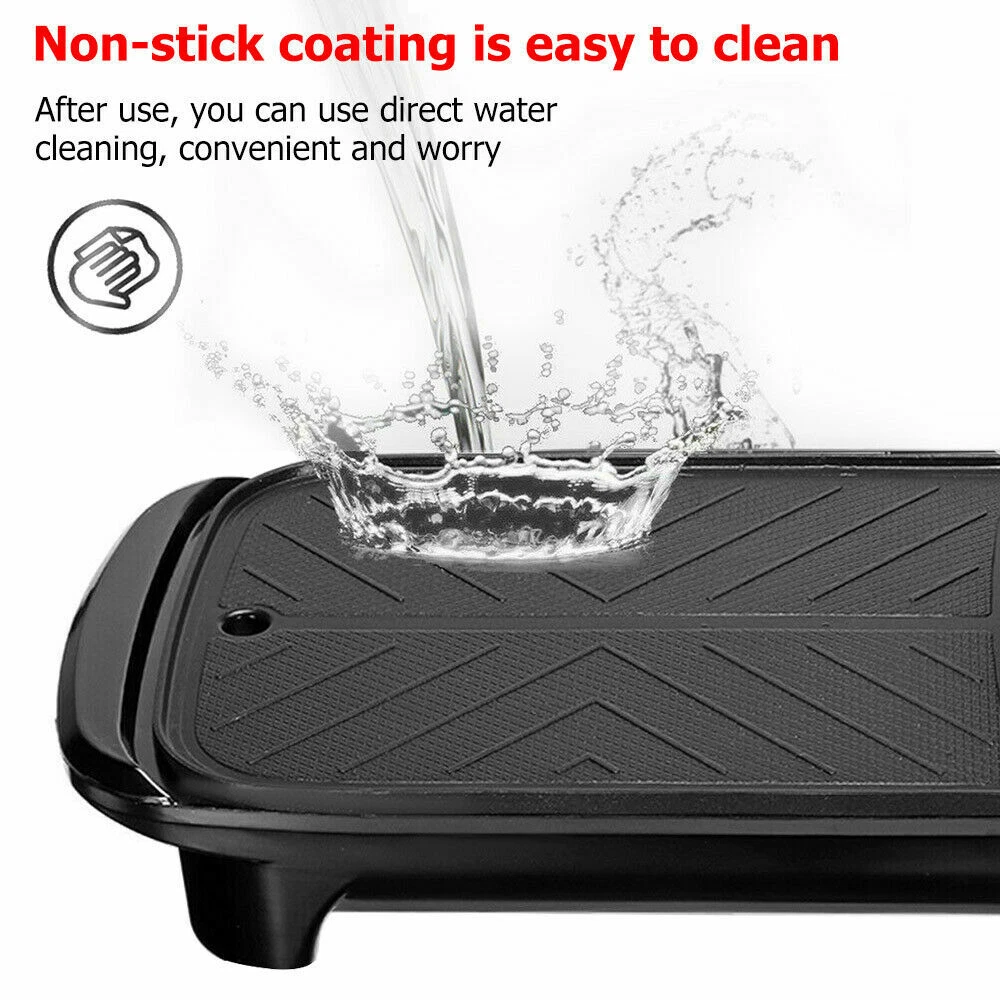 2in1 Electric Hotpot BBQ Grill Oven Smokeless Barbecue Pan Hot Pot Cooking Party - Picture 5 of 11