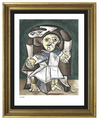 Pablo Picasso “Mother and Child" Signed & Hand-Numbered Ltd Ed Print (unframed) - Picture 1 of 2