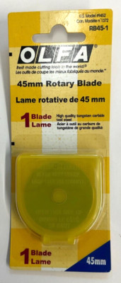 OLFA #9452 ROTARY BLADE - 45MM, 1 IN A PACK