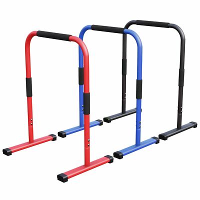GORILLA SPORTS  Dip Barren Set Dip Station Push up Handstand Bars Parallettes