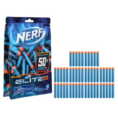 Nerf Elite 2.0 50-Dart Refill Pack -- Includes 50 Official Nerf Elite 2.0