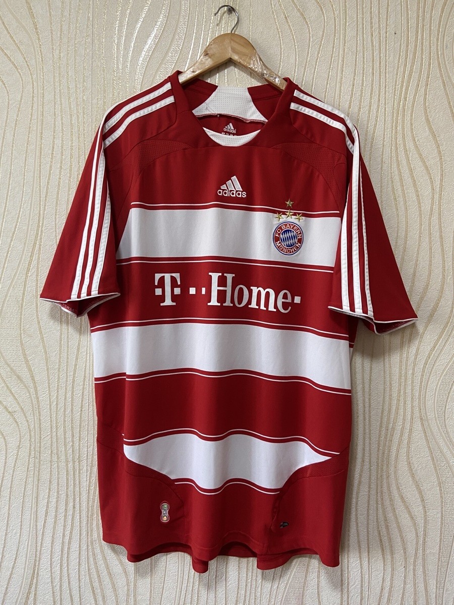 BAYERN MÜNICH 2008 2009 HOME FOOTBALL SHIRT SOCCER JERSEY BAYERN MÜNICH 2008 2009 HOME FOOTBALL SHIRT SOCCER JERSEY