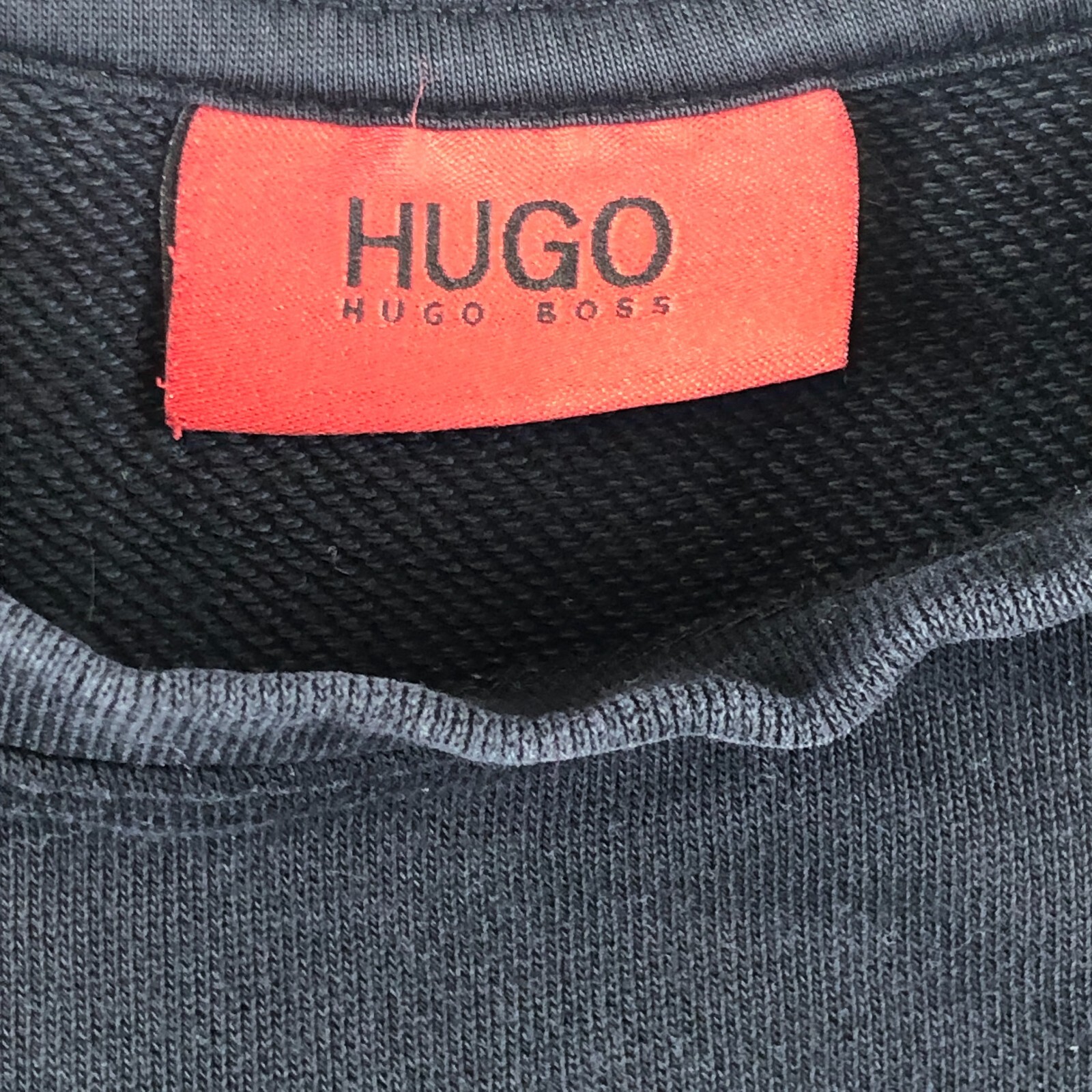 Hugo Boss Men's Crew neck long sleeve Sweatshirt Pullover Embroided  Chest Logo image 4