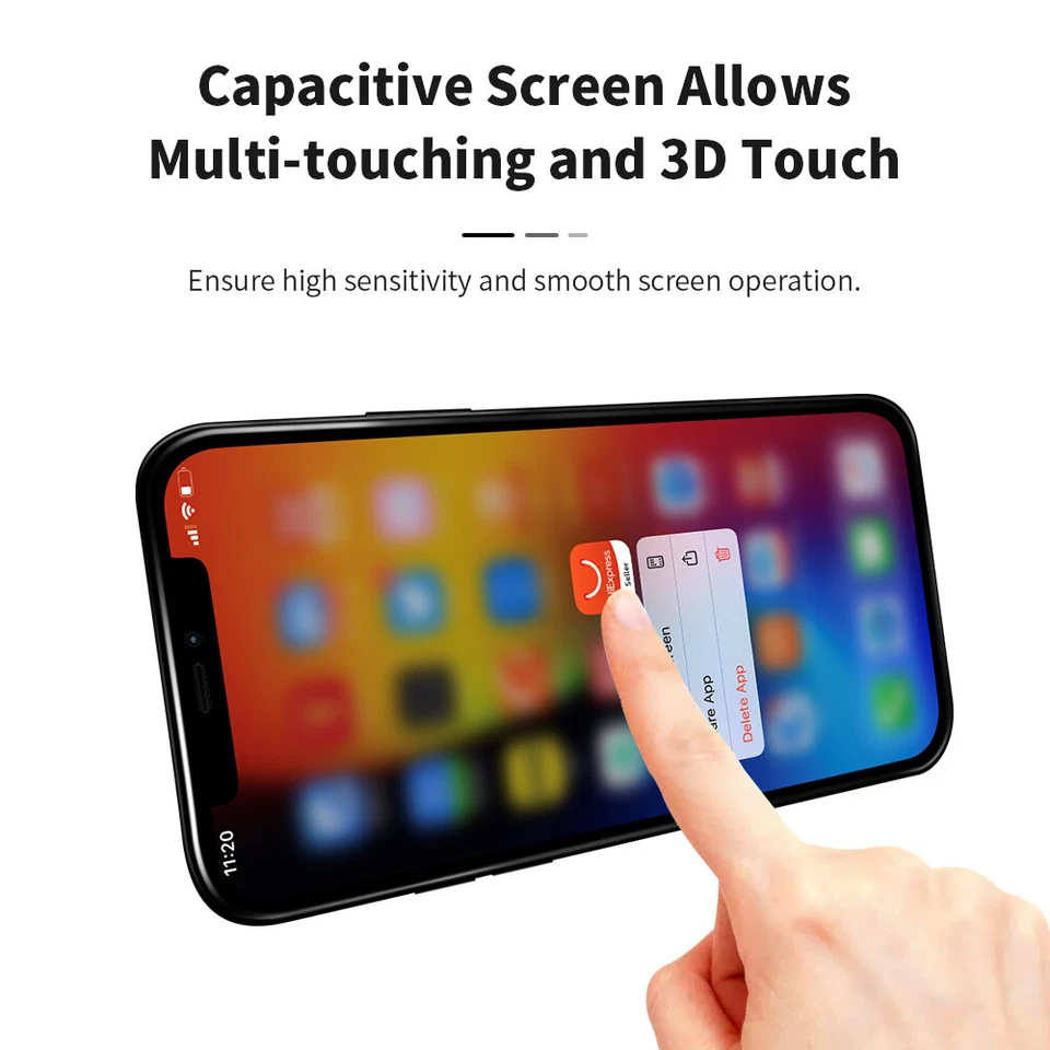 iPhone X, XR, XS, 11, 12, Max Pro Screen Replacement LCD OLED 3D Touch Digitiser - Image 2 of 4