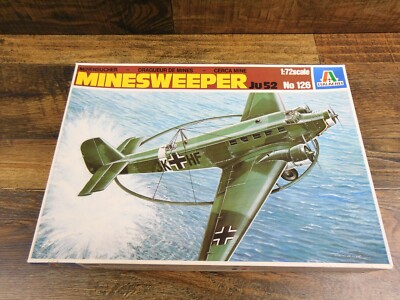 Minesweeper Ju 52 1/72モデルキット No. 126 Junkers JU-52 Minesweeper (Limited Edition) Italeri 0126