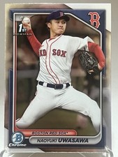 2024 BOWMAN CHROME NAOYUKI UWASAWA 1st BOWMAN 